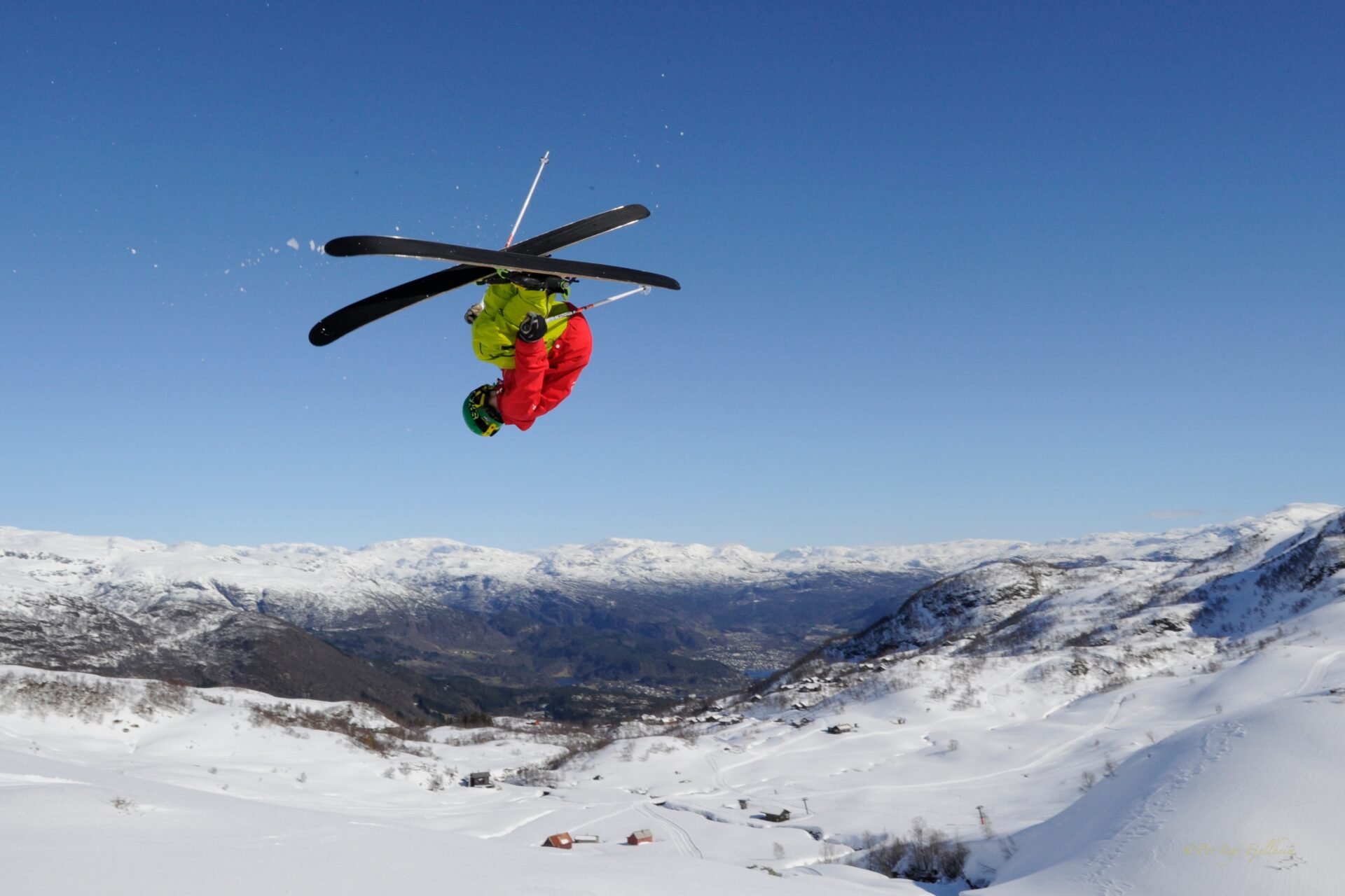 Triks i bakken Sauda Skisenter