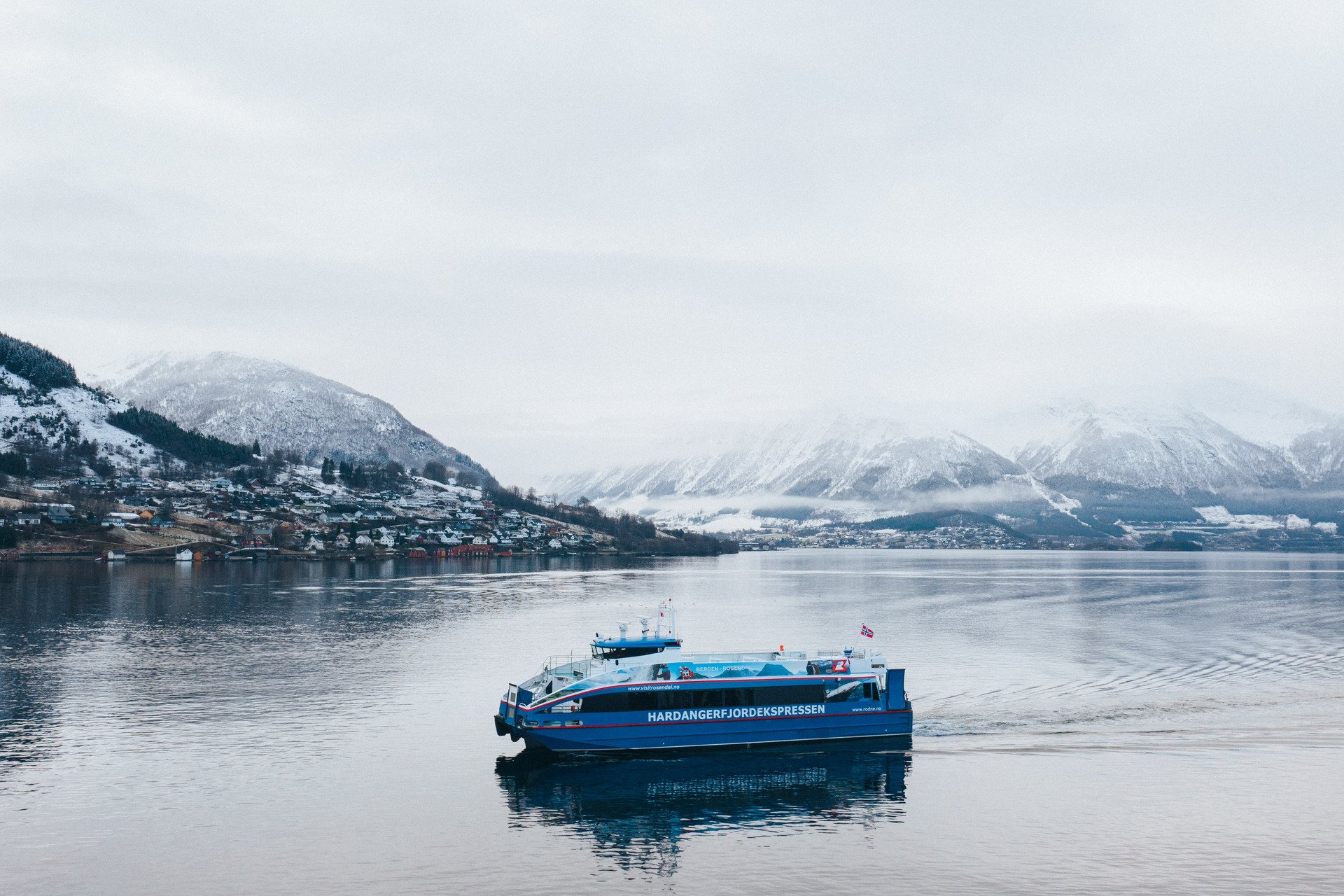 The Hardangerfjord EkspressBoat from Bergen to Rosendal