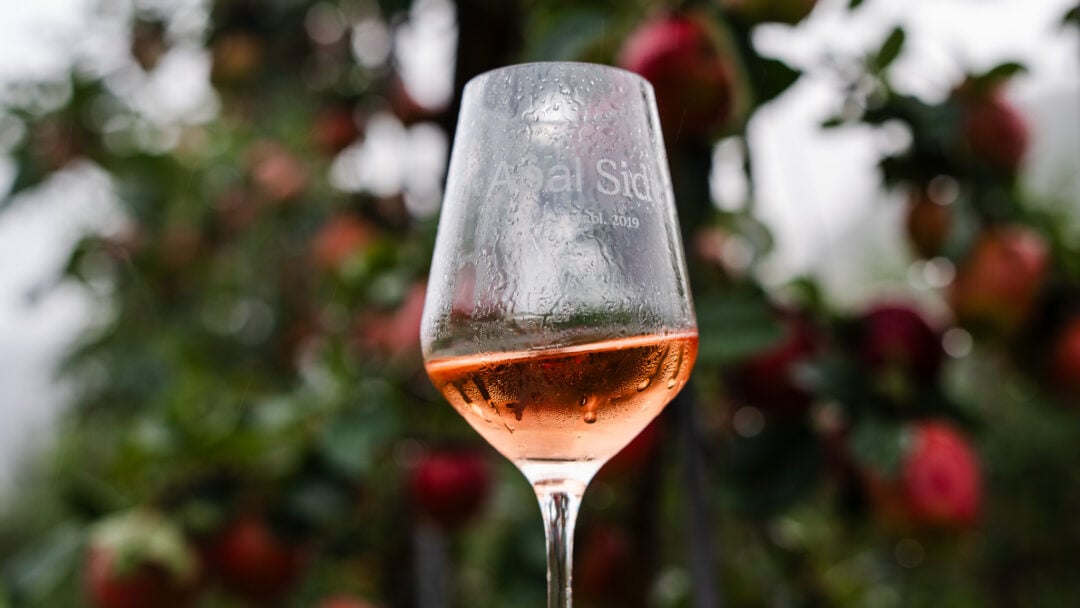 Duggfriskt glass med sider fra Apal Sideri