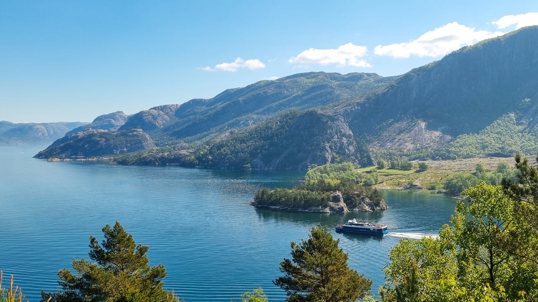 Fjord cruise Lysefjord