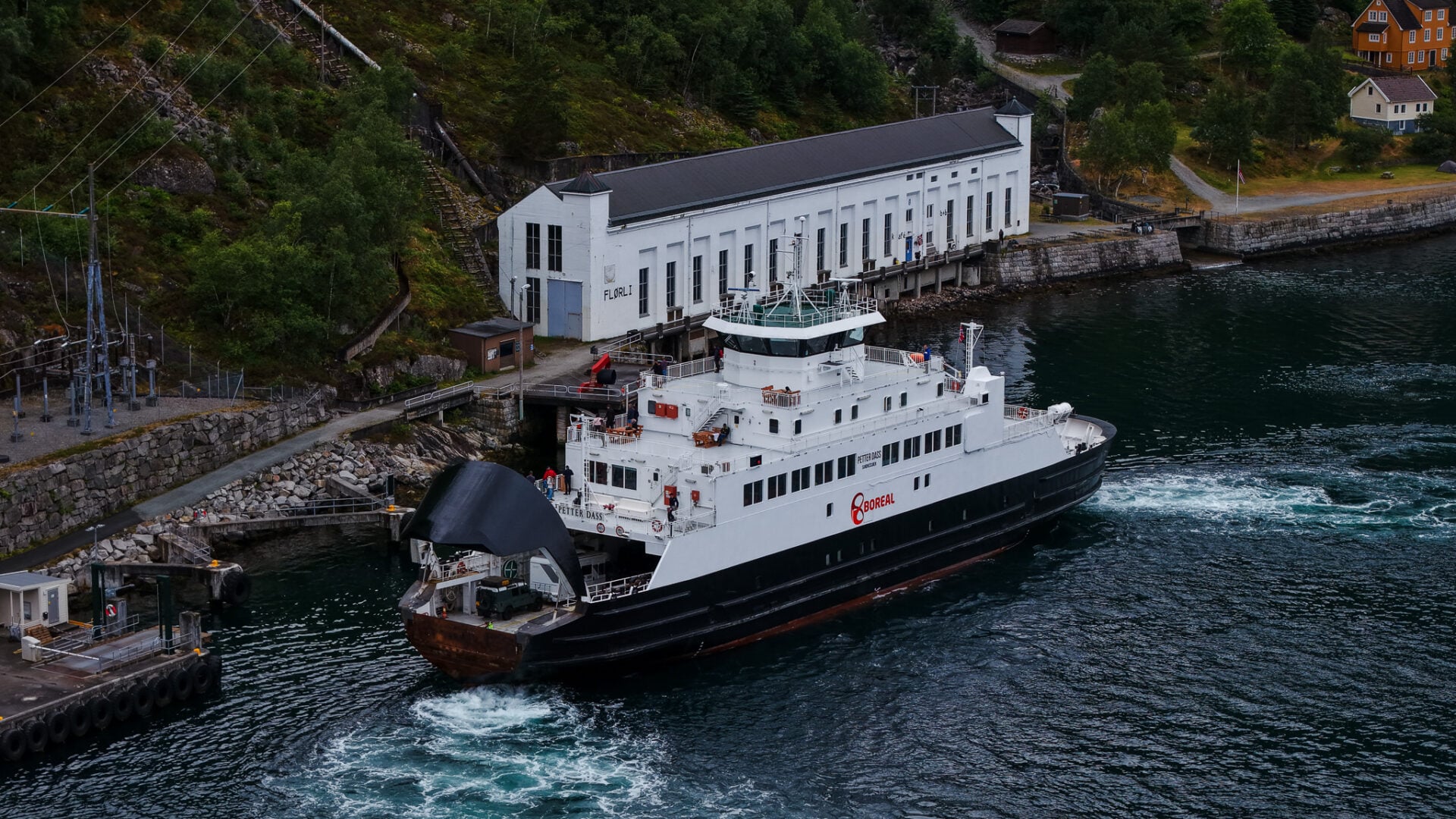 The car ferry 