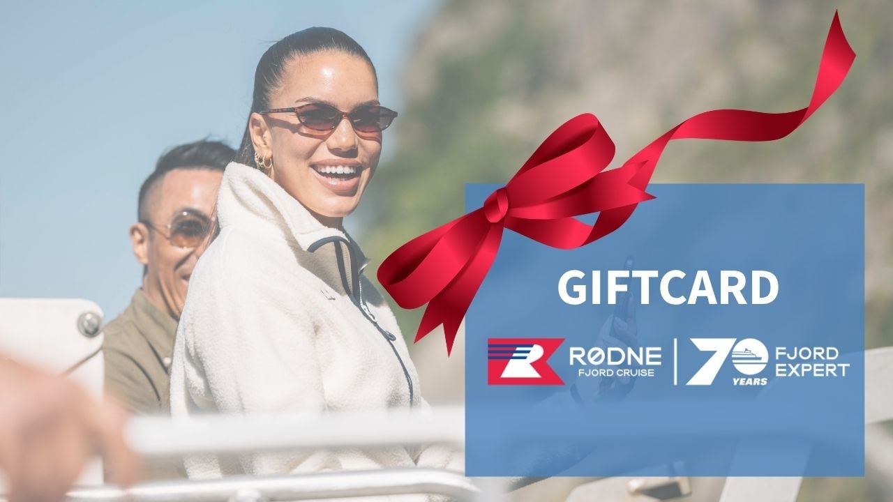 Giftcard to a fjord experience