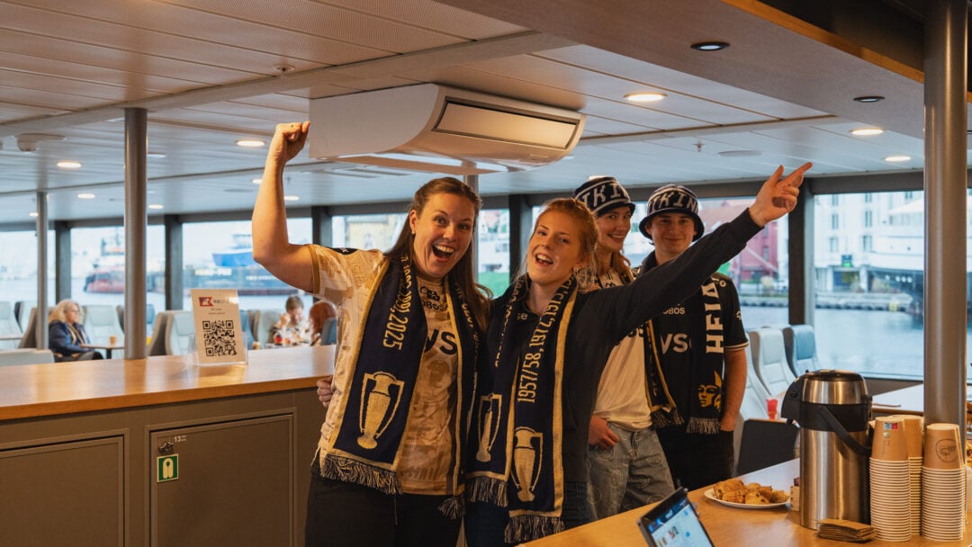 Fotballbåt fra Stavanger til Lyse Arena